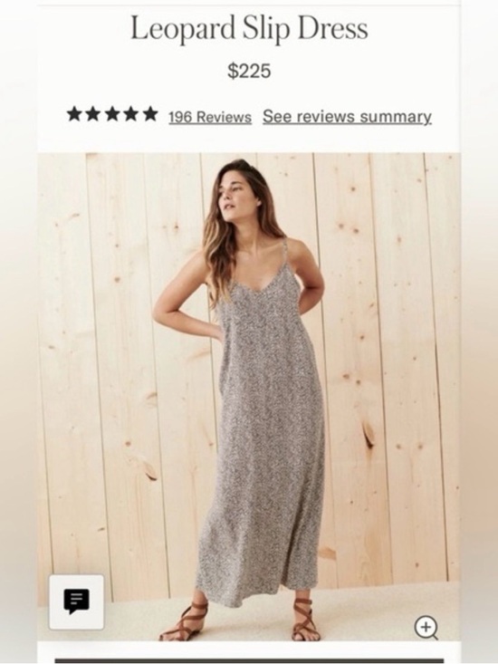 Jenni Kayne Dresses & Skirts - Jenni Kayne Neutral Leopard Slip Dress